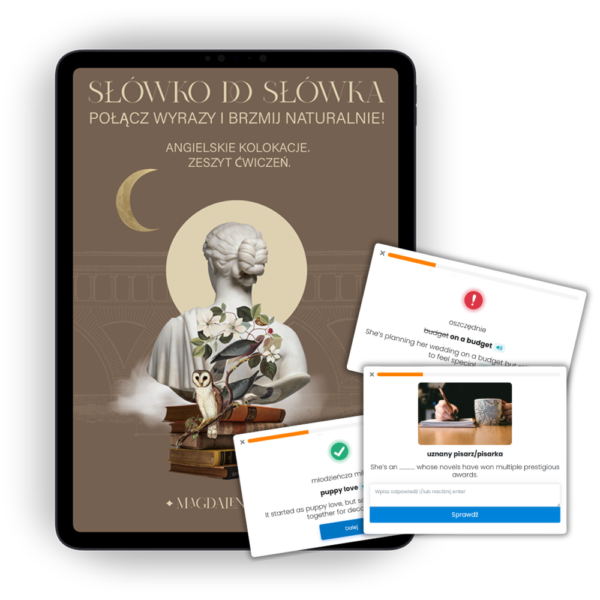 Workbook - Słówko do słówka. Połącz wyrazy i brzmij naturalnie!