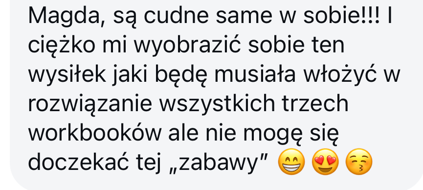 WORKBOOKI ZMIENIAM ZDANIA