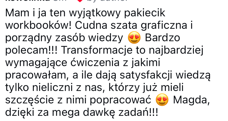 WORKBOOKI ZMIENIAM ZDANIA