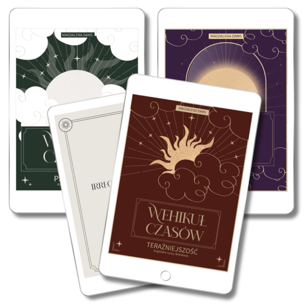 PAKIET WORKBOOKÓW Wehikuł Czasów - teraźniejszość, przeszłość, przyszłość