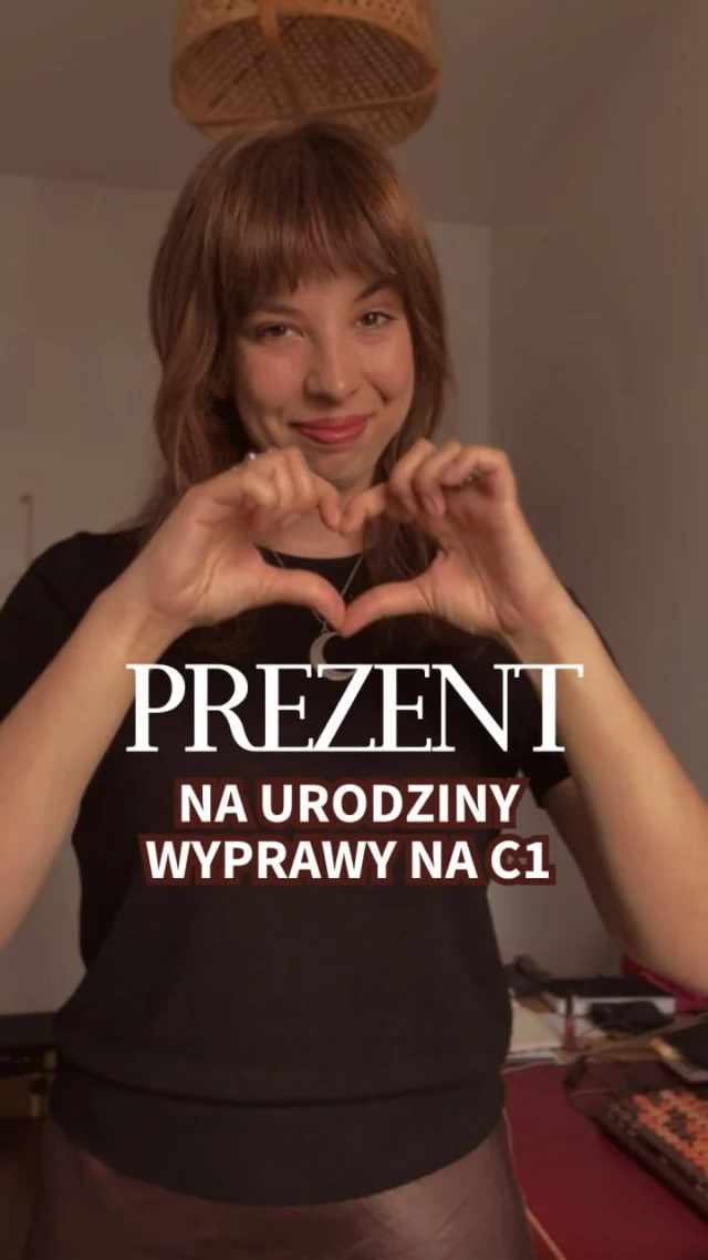 Myślicie, że prezent będzie trafiony?

Workbook będzie dostępny od 30 czerwca do końca lipca na serwerze Wyprawa na C1 🏔

#angielski #naukaangielskiego #językangielski