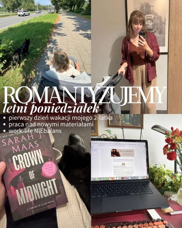 Zwykły dzień, or is it? Let’s romanticise a bit! 🌞📚👦🖋🍦💻💫

Aktualnie spędzam ciepłe (i trochę deszczowe) letnie dni balansując na krawędzi 😅 Pomyślałam, że może macie podobnie i u Was też ostatnio trudno o work-life balance. Na czas wakacji w placówce opieka nad moim synkiem jest absolutnym priorytetem i to z nim spędzam znaczną większość dnia. W poniedziałek czasu na pracę miałam raptem aż 2 godziny 😜 Przy tej intensywności i ilości różnych zdarzeń w ciągu dnia aż dziwię się, że miałam jeszcze moc na siłownię. Ale na książkę po angielsku zawsze ją znajdę! 🕯

Zwróćcie uwagę, że każdy etap dnia opisałam różnymi wyrażeniami ze słowem RUN!

Hope you enjoy! 🤎

#angielski #językangielski #pracazdomu #własnybiznes