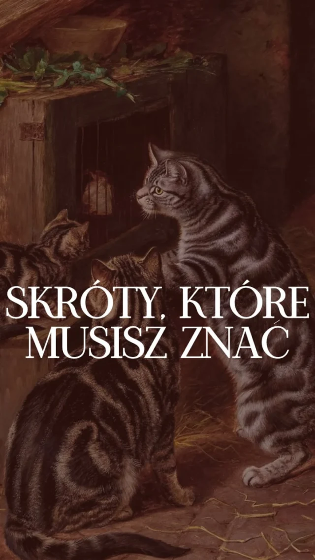 Wyjaśnienia 👇

fr - for real - „serio”
dw - don’t worry - „nie martw się”
ngl - not gonna lie - „nie będę kłamać”
obv - obviously - „oczywiście”, „wiadomo”
rn - right now - „teraz”, „w tej chwili”
Ikr - I know, right? - „co nie?”
jk - just kidding - „żartuję”
Idc - I don’t care - „mam to gdzieś”
Ffs - for f*ck’s sake - „do kur*y nędzy”

Znałeś/aś wszystkie? Daj znać co było dla Ciebie nowe!

I zaobserwuj @englishteacher_magda po więcej takich językowych smaczków ✨

#angielski #naukaangielskiego #językangielski